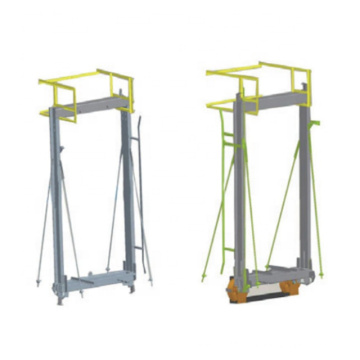 Different proportions  passenger elevator parts car frame in rope elevator car